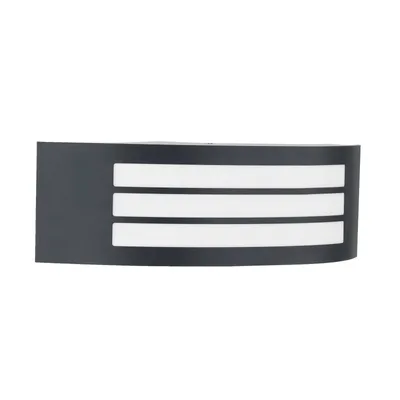 Produktbild von Lindby Außenwandlampe Vimal, E27, 32 cm, schwarz, Aluminium