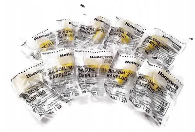 Produktbild von Honeywell Bilsom 303L Gehörschutzstöpsel 10 Paar Lärmschutz