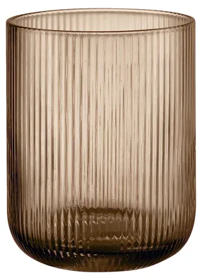 Windlicht VEN S - Kaffee, 40x15,5 cm, Glas