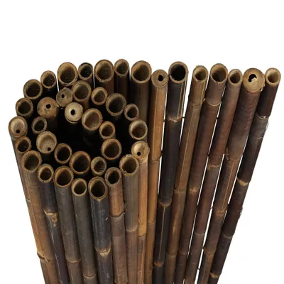 Zdjęcie produktu dla Ciemnobrązowa mata bambusowa Gigant 180 x 100 cm (płot bambusowy)