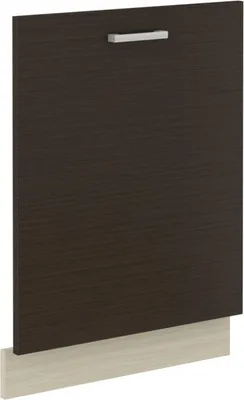 Zdjęcie produktu dla Front do zabudowy zmywarki CHRYSI – 60 x 72 cm, dąb ferrara/legano ciemne