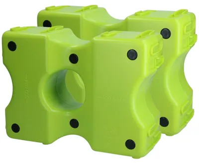 Produktbild von Hindernisblöcke Cavaletti Lindgrün