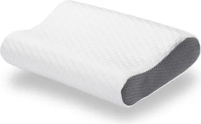 Produktbild von Sleezzz Premium Viskoelastik Nackenstützkissen 50 x 32 x 11 cm mit hautsympathischem Doppeltuch-Bezug