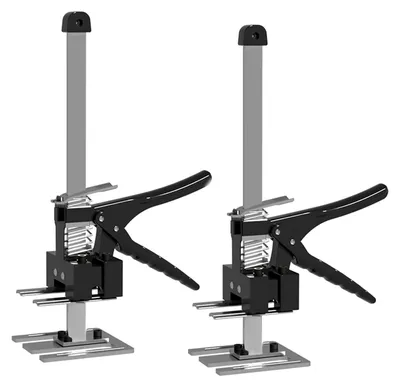 Fliesenheber-Set, 2 Stück, 38,8 cm, bis 240 kg, höhenverstellbar