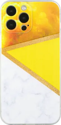 Produktbild von König Design Hülle kompatibel mit Apple iPhone 12 Pro Max Kunststoff Soft Handyhülle - Handy Case Gelb