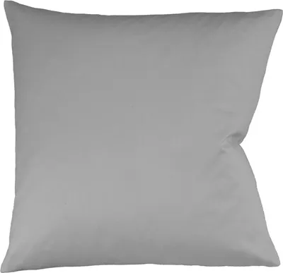 Produktbild von Fleuresse Interlock-Jersey-Kissenbezug uni colours grau 9021
