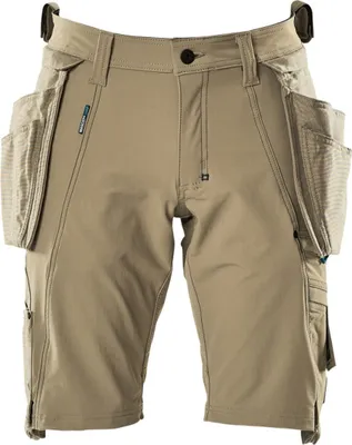 Produktbild von MASCOT 17149-311-55-C62, Shorts, Unisex, C62, 1180 mm, Elasthan, Polyamid, 235 g/m²