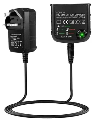 Productafbeelding van LithiumIon batterijlader voor 20V Li-Ion batterijvervanging