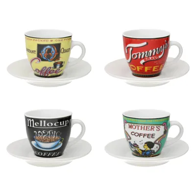 Produktbild von Espressotassen Mokkatassen Tassen Geschirr Espresso Tassen Set