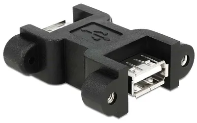 Produktbild von DeLOCK 65559, USB2.0-A, USB2.0-A, Schwarz