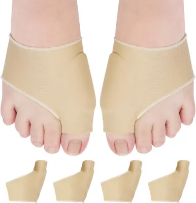 Obrázok produktu pre Bunion Corrector, 2 Páry, Mäkke Silikón, Úľava od Bolesti Hallux Valgus, Ochrana proti Pľuzgierom