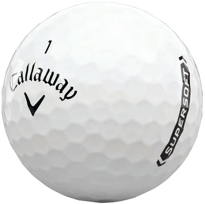 Produktbild von Callaway Supersoft Golfball (1 Dutzend) 12 Stück Einheitsgröße Weiß