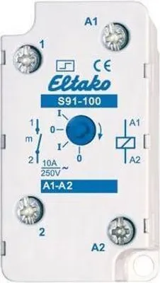 Produktbild von Eltako Stromstoßschalter S91-100 10A/230V 1 Schließer mechanisch für Doseneinbau