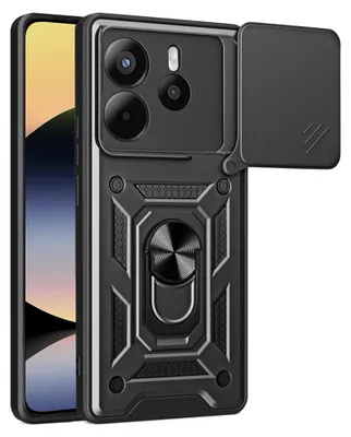 Obrázek produktu pro Techsuit CamShield Kryt pro Xiaomi Redmi Note 14 4G – černý