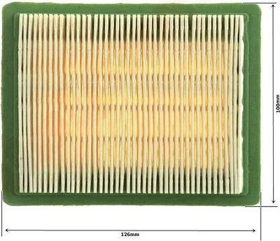 Produktbild von Luftfilter Für China Rasenmäher Daye Dg450 , Dg600 126X100X29 ( 01-12012 , Gndg600-117 )