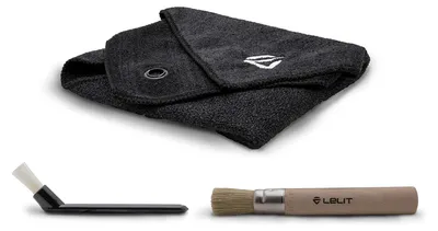 Reinigungs-Set für Kaffeemaschinen, 3-teilig, schwarz