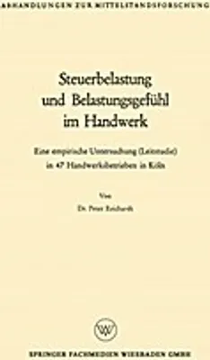 Image de Steuerbelastung und Belastungsgefühl im Handwerk