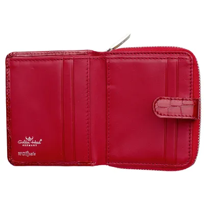 Produktbild von Golden Head Geldbörse Cayenne RFID Protect Petite Billfold Coin Wallet with Snap Closure Cherry dunkelrot