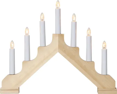 Produktbild von Star Trading Fensterleuchter "Ada", 7-flammig,