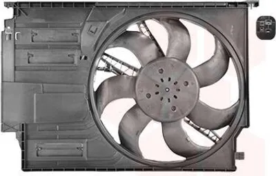 Image de VAN WEZEL 0675747 Ventilateur de refroidissement moteur Ventilateur de radiateur Refroidisseur à eau