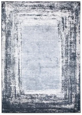 Produktbild von Grau Teppich Mazovia - Modern, AbstraktTeppich für Wohnzimmer, Schlafzimmer, Bür - 160 x 230 cm