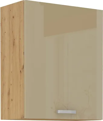 A single kitchen cabinet is shown against a white background.