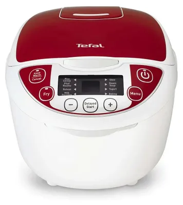 Zdjęcie produktu dla Tefal RK7051, 1,8 l, 750 W, Czerwony, Biay, Ceramika, LCD, 24 h