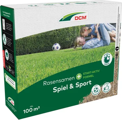 Produktbild von Cuxin DCM Rasensamen Spiel und Sport 2kg 1004821
