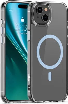 Produktbild von Etteri Color Mag Overlay für iPhone 13 6.1“ Handyhüllen hellblau