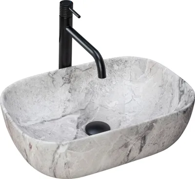 Produktbild von Rea Aufsatzwaschbecken Livia Stone Beige