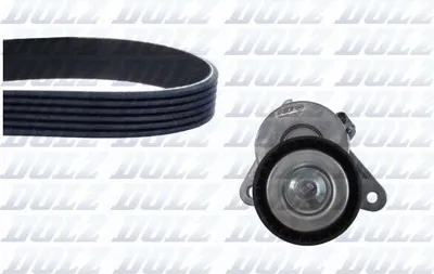 Produktbild von DOLZ SKD226A Keilrippenriemensatz für VW Golf VII Schrägheck (5G1, BQ1, BE1, BE2)