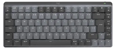 Zdjęcie produktu dla Logitech Master 920-010780, Bezprzewodowy, RF Wireless + Bluetooth, Mechaniczna, QWERTY, LED, Grafitowy