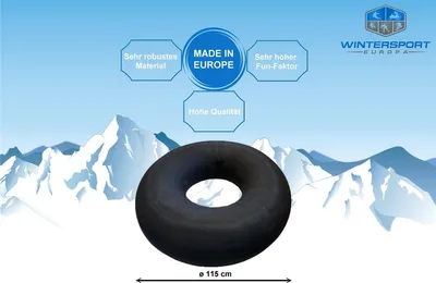 Produktbild von LKW-Schlauch ca. Ø 115cm als Rodelschlauch Snowtube Rodelreifen Bob