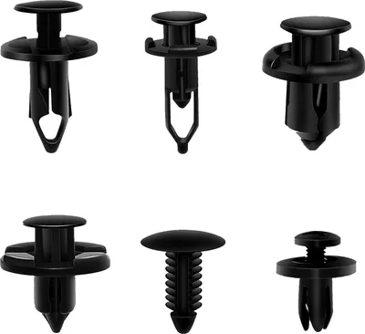 Produktbild von INF 200-teiliges Auto-Nieten-Set, 6 Arten Auto-Befestigungsclips-Set