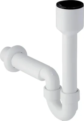 Produktbild von Geberit Fertigablauf Ausgussbecken d40mm, weiss, PP, 1 Stk.