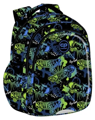 Produktbild von PATIO Coolpack Jerry Skate Night Plecak młodzieżowy ergonomiczny