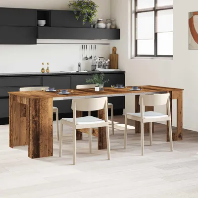 Productafbeelding van Maison Exclusive - Eettafel, 240 x 85 x 75 cm, houtvezel, gerecycled hout, rechthoekig
