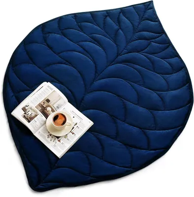Produktbild von Gewichtsdecke 3,2 kg, 104x135 cm, knuffelweiches Kristallflanell, für Entspannung