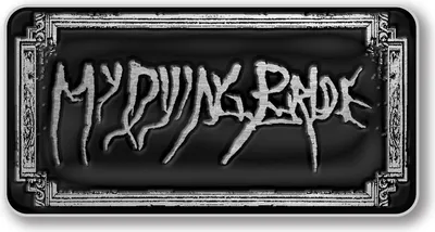 Image de My Dying Bride - Émaillé - Insigne - Logo en métal RO7771 (Taille unique) (Noir/Argent)