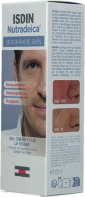 Obrázok produktu pre ISDIN Nutradeica Seboroický pleťový gél-krém na tvár, 50 ml Krém
