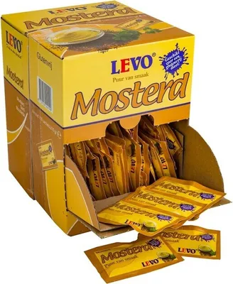 Produktbild von Levo - Mosterd - Säckchen - Knabberwurst - 150 x 10 Gramm