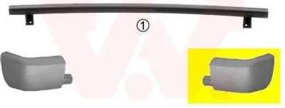 Immagine prodotto di VAN WEZEL Paraurti posteriore destro per CITROËN C15 (VD-)