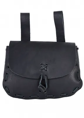 Produktbild von Mittelalter-Ledertasche, Schwarz