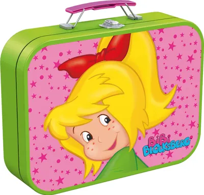 Productafbeelding van 2 x 60 stukjes + 2 x 100 stukjes, Schmidt Spiele kinderpuzzel Bibi Blocksberg, koffer, 55595