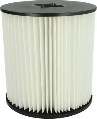 Produktbild von vhbw Faltenfilter kompatibel mit Dirt Devil VacuFlo FC540, FC550-C, FC1550, FC310, FC650-C, FC670, FC620 Staubsauger - Patronenfilter Schwarz Weiß