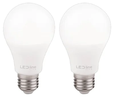 Produktbild von LED line LITE LED Lampe A60 E27 10W 940lm 230V 2 Stück
