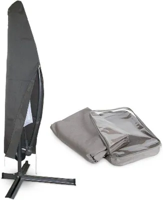 Imagen del producto de Parasoles fabricados con poliéster impermeable, de 300 cm de diámetro, que ofrecen protección contra las inclemencias del tiempo y las heladas