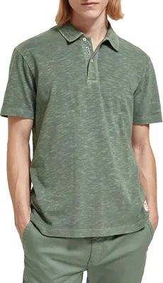 Immagine prodotto di Polo da uomo in jersey tinto in capo Scotch & Soda