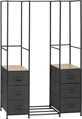 Zdjęcie produktu dla 5 five simply smart - Kleiderschrank tissa 2 regale 6 schubladen