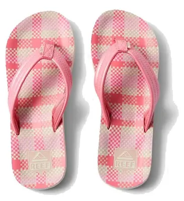 Produktbild von REEF Kids Flip Flop Ahi pink plaid 3 (34)